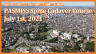 PASMISS Spine Cadaver Course July 1st, 2021